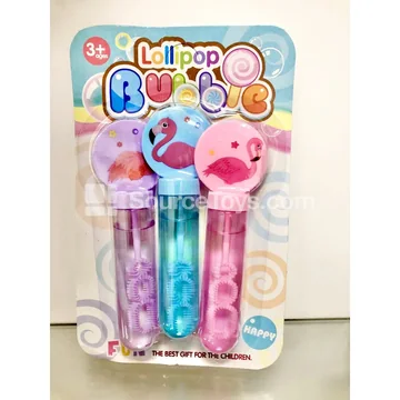 Cartoon Flamingo Bubble Wand 3PCS 35ml