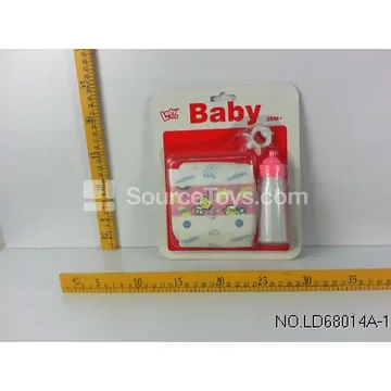Diaper, Pacifier, Baby Bottle Set