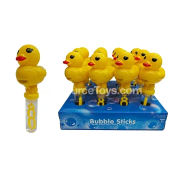 Yellow Duck Whistle Bubble Wand 36ml