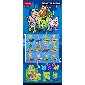 Monster Blind Box (12 Styles Random) Low-Price High-Volume