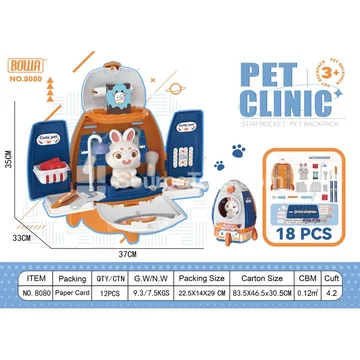 Medical Tool Rabbit Rocket Pet Carrier Backpack