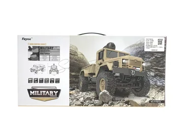 2.4G 4WD RC Climbing Truck with High Speed (Military Blue, Khaki Yellow)