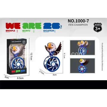 World Cup Mascot Vinyl Wobbler