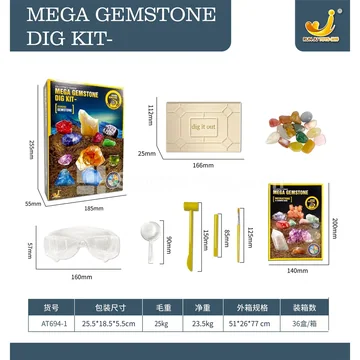 Archaeology Excavation Geography Magazine Set Blue Premium