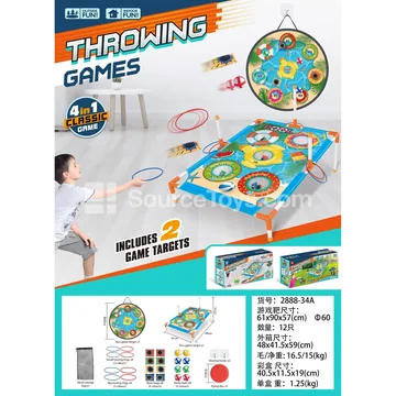 Fruit Throwing Target Stand