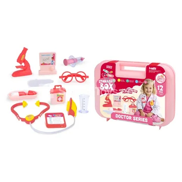 Doctor Pretend Play Medical Kit in Suitcase Box