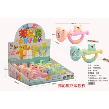 Bunny Bear Trumpet Toy
