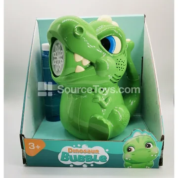 Electric Multi-Hole Dinosaur Bubble Machine