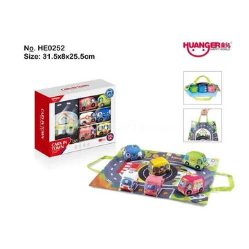 Storage Bag with 6 Cars