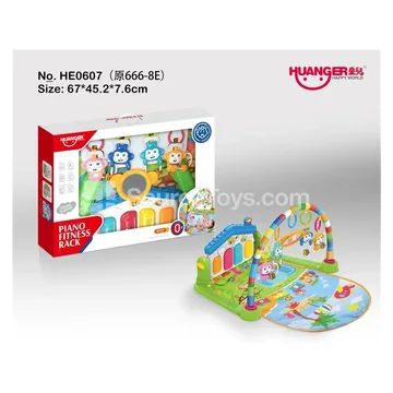Baby Kick Piano Play Gym (Lights & Music, Green)