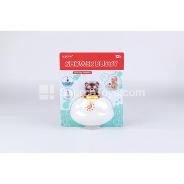 Bathroom Floating Rain Cloud (Brown Bear) Interactive Water Play Toy
