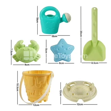 6-Piece Beach Toy Set