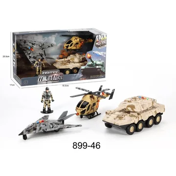 Inertia Light & Sound Military Playset