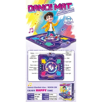 Wireless Bluetooth Music Dance Mat, Dance Pad for Exercise