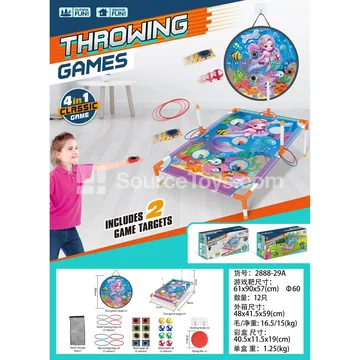 Mermaid Throwing Target Stand