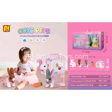 Electric Open-Door Pet House (Rabbit)