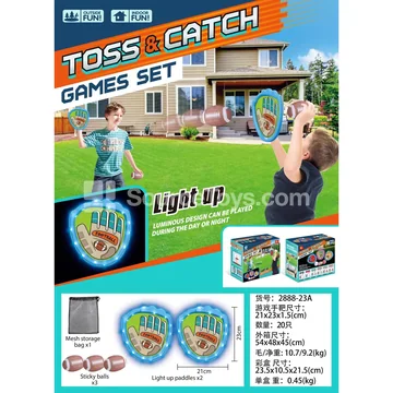 Light-up Blue Punching Target (3 Footballs)