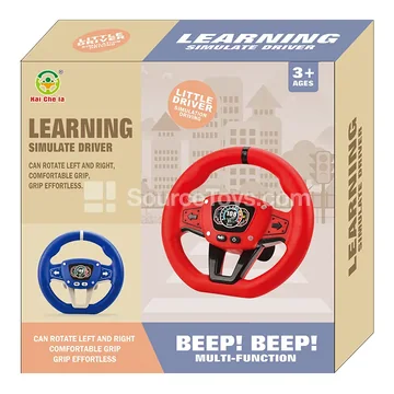 Steering Wheel Toy, Simulation, Blue