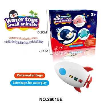 Wind-Up Water Rocket