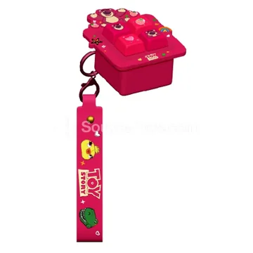 4-Button Toy Keychain