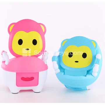 Cartoon Kids Potty Chair (Pink, Blue)