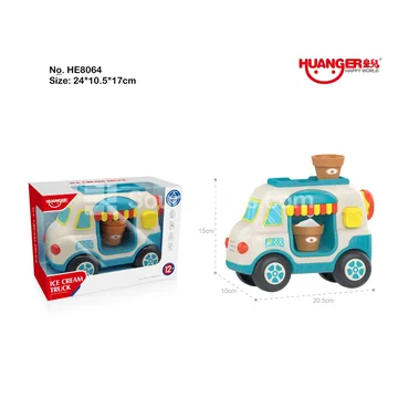 Bubble Ice Cream Cart (Blue-Green)