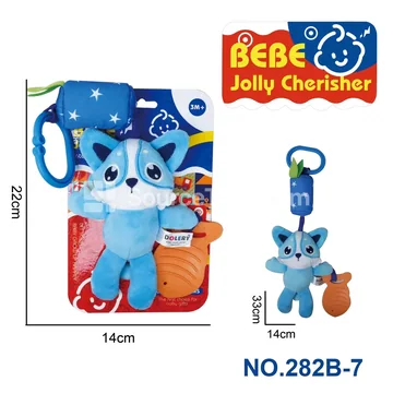 Baby Plush Soother Cat Crib Mobile