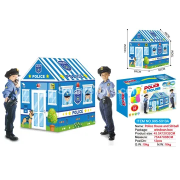 Police Car Playhouse with 50 Ocean Balls