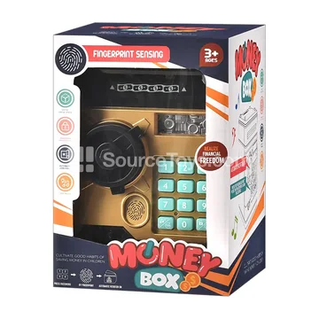 Fingerprint Electric Coin Bank Safe