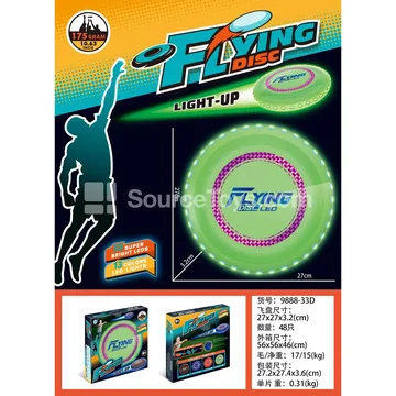 Glow Frisbee Outdoor Sports Toy