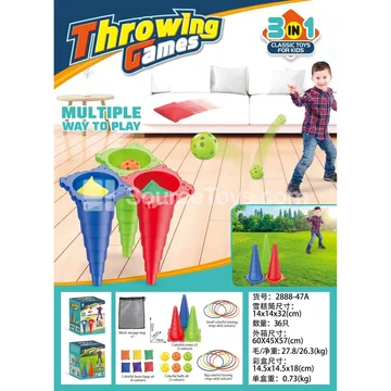 3-Color Traffic Cone
