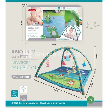 Baby Fitness Music Mat Rectangle