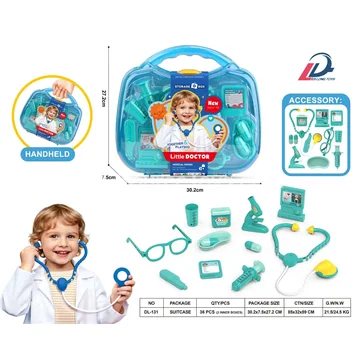 Medium Transparent Doctor's Carry Case