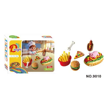 Pretend-Play Burger Set