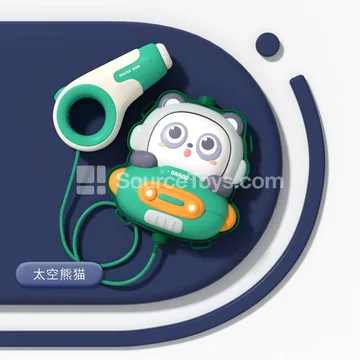 Space Panda Backpack Electric Water Gun