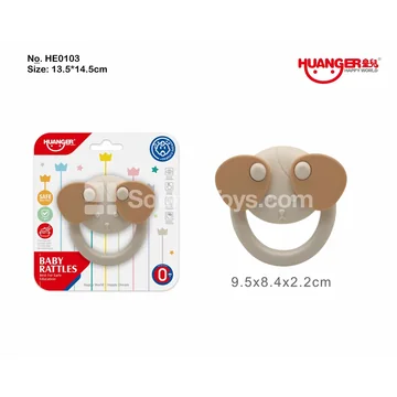 Suction Plate Puppy Rattle (Style B)
