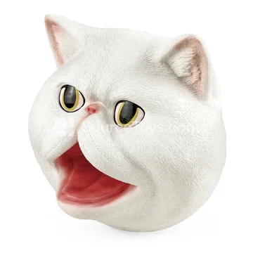 American Shorthair Cat Hand Puppet Head