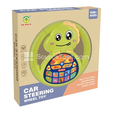 Dinosaur Steering Wheel Learning Toy