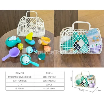 Vinyl Baby Bath Wind-Up Water Toy