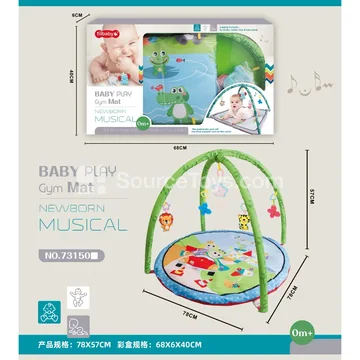 Baby Musical Play Mat Round