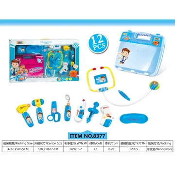 Pretend-Play Medical Kit in Window Box (with Lights & Sounds)