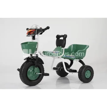 Tricycle Ride-On (Pink, Army Green, Blue, Orange)