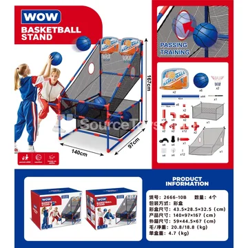 2-Player Basketball Shooting Game