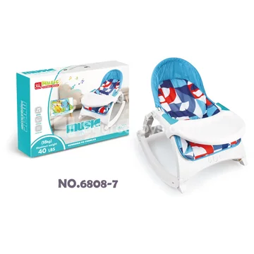 Multi-Function Rocking Chair with Tray