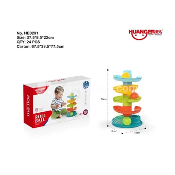 Colorful Track Rolling Ball Set