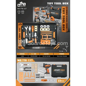 Suitcase Drill Play Set (Small)