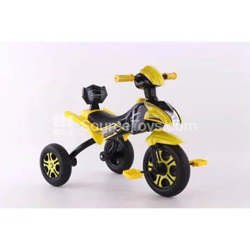 Music & Light Tricycle Red Blue Yellow Assorted