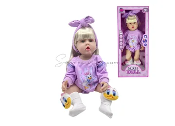 22-inch Reborn Baby Doll Silicone Vinyl