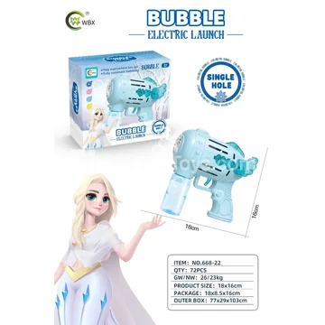 Single-Hole Automatic Bubble Gun