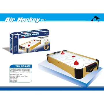 A002 Wooden Tabletop Air Hockey Table